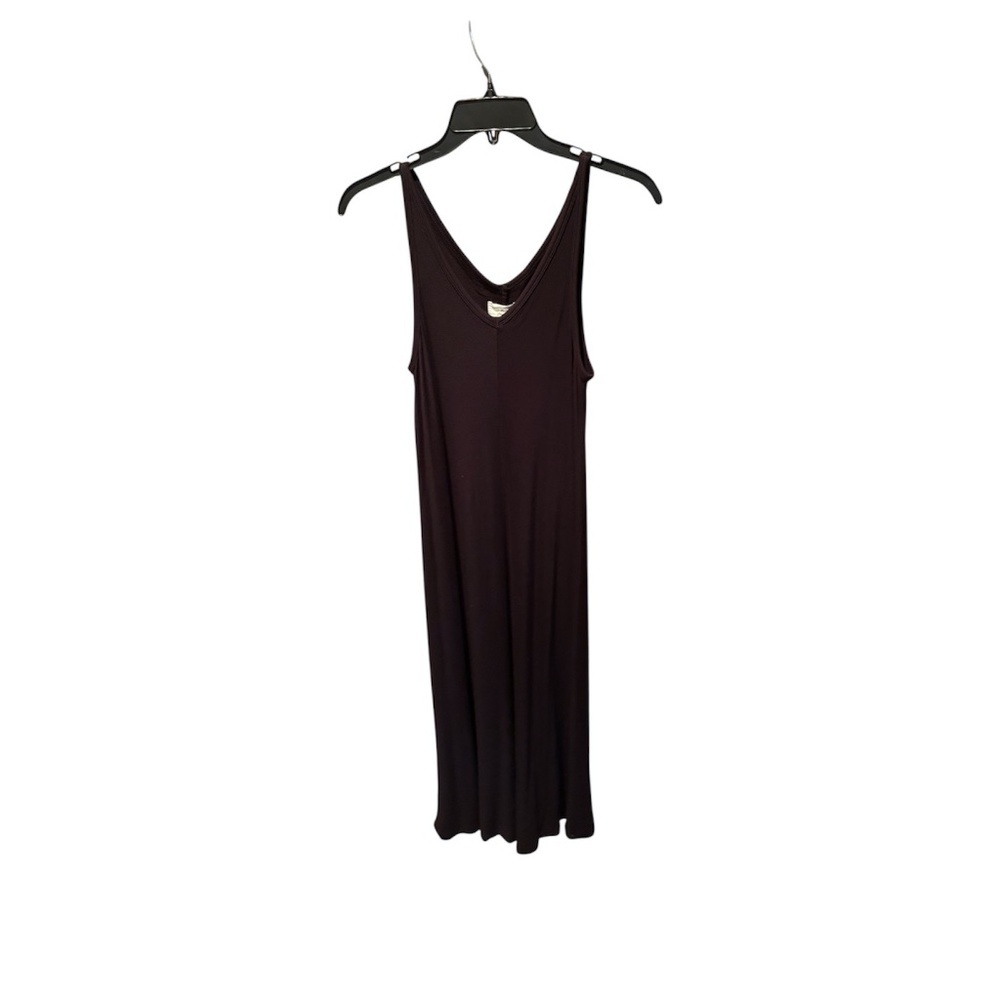 Lou & Grey Sleeveless V-neck Maxi Dress in Black Small